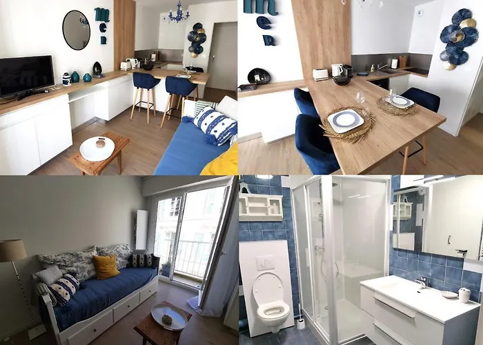 Le Palais Blanc - A 90m De La Grande - Parking Prive Apartment Les Sables-d'Olonne