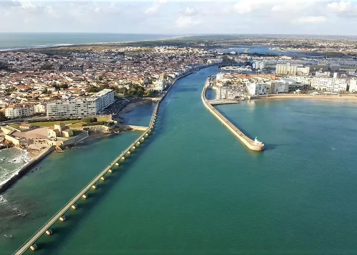Le Palais Blanc - A 90m De La Grande - Parking Prive * Les Sables-d'Olonne